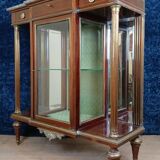 Parisian Louis XVI mahogany display case circa 1800