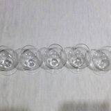 Baccarat – 5 verres à cognac