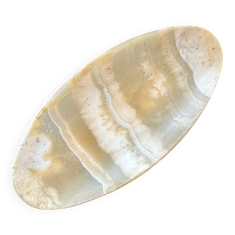 Oval onyx pocket emptier