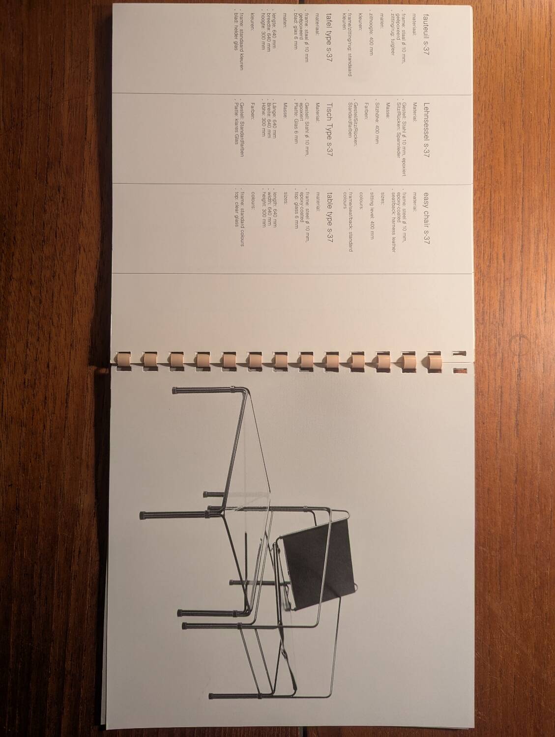 Black modernist design lounge set by Jan van Opzeeland in leather and steel bar, Netherlands, 1980s