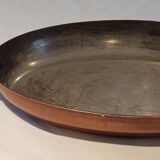 Poêle à poisson en cuivre