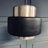 Vintage set Philips aluminium pendant lamps, 1970s/1980s, model LCG 201