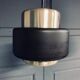 Vintage set Philips aluminium pendant lamps, 1970s/1980s, model LCG 201