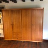 Scandinavian teak wardrobe from the 60s