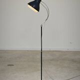 Lampadaire réglable anthracite 1716 par Josef Hurka pour Napako