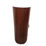 French Art Deco Mahogany round Bar Furniture, 1920/30s