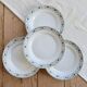 4 vintage dessert plates Terre de Fer Saint-Amand - Model 6000