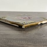 Antique Art Nouveau ceramic tile from 1900