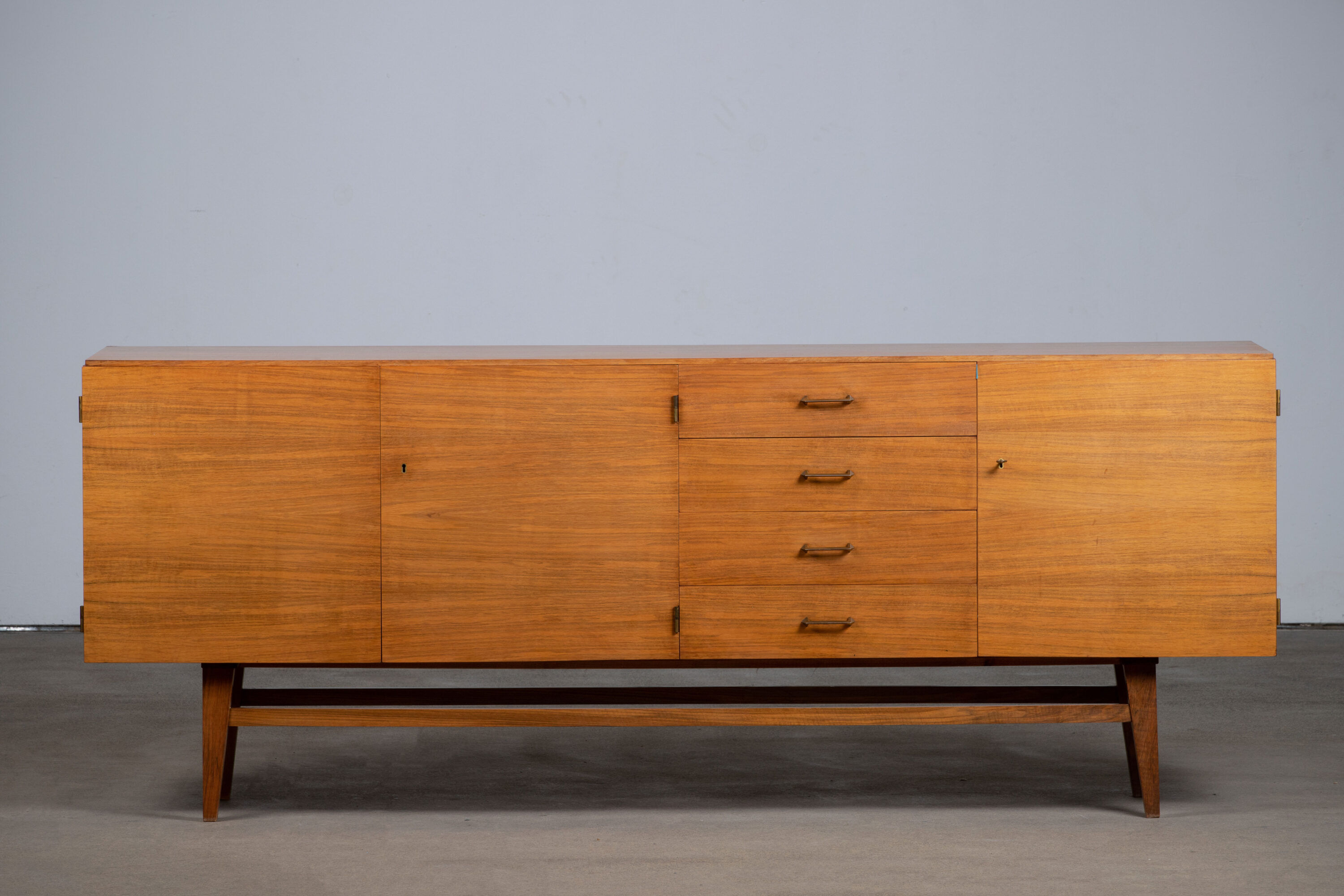 Vintage scandinavian sideboard – 230 cm