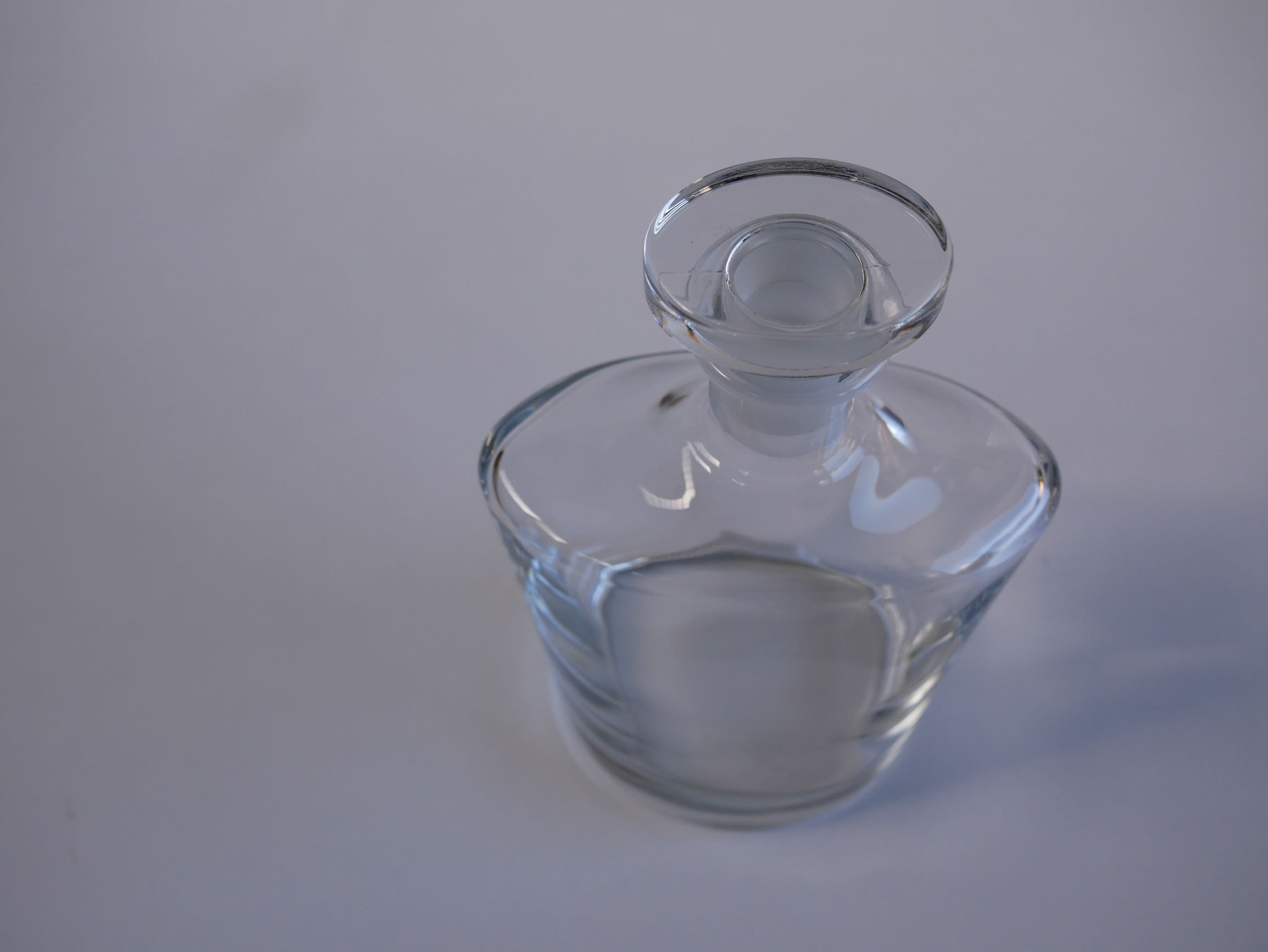 Vintage glass bottle