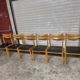 6 vintage Scandinavian chairs