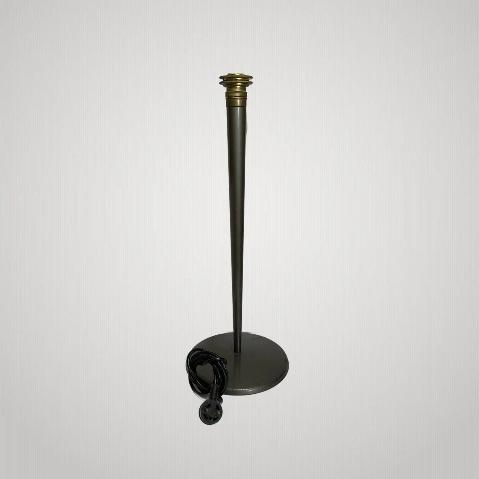 Old large lamp lita jacques biny, industrial workshop model, mazda