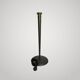 Old large lamp lita jacques biny, industrial workshop model, mazda