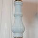 Lampadaire vintage art déco opaline et bronze