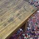 Table basse en noyer fin XIXème - ancienne table de ferme
