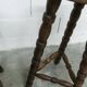 Paire de tabourets brutaliste 1960