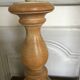 Vintage wooden lamp foot