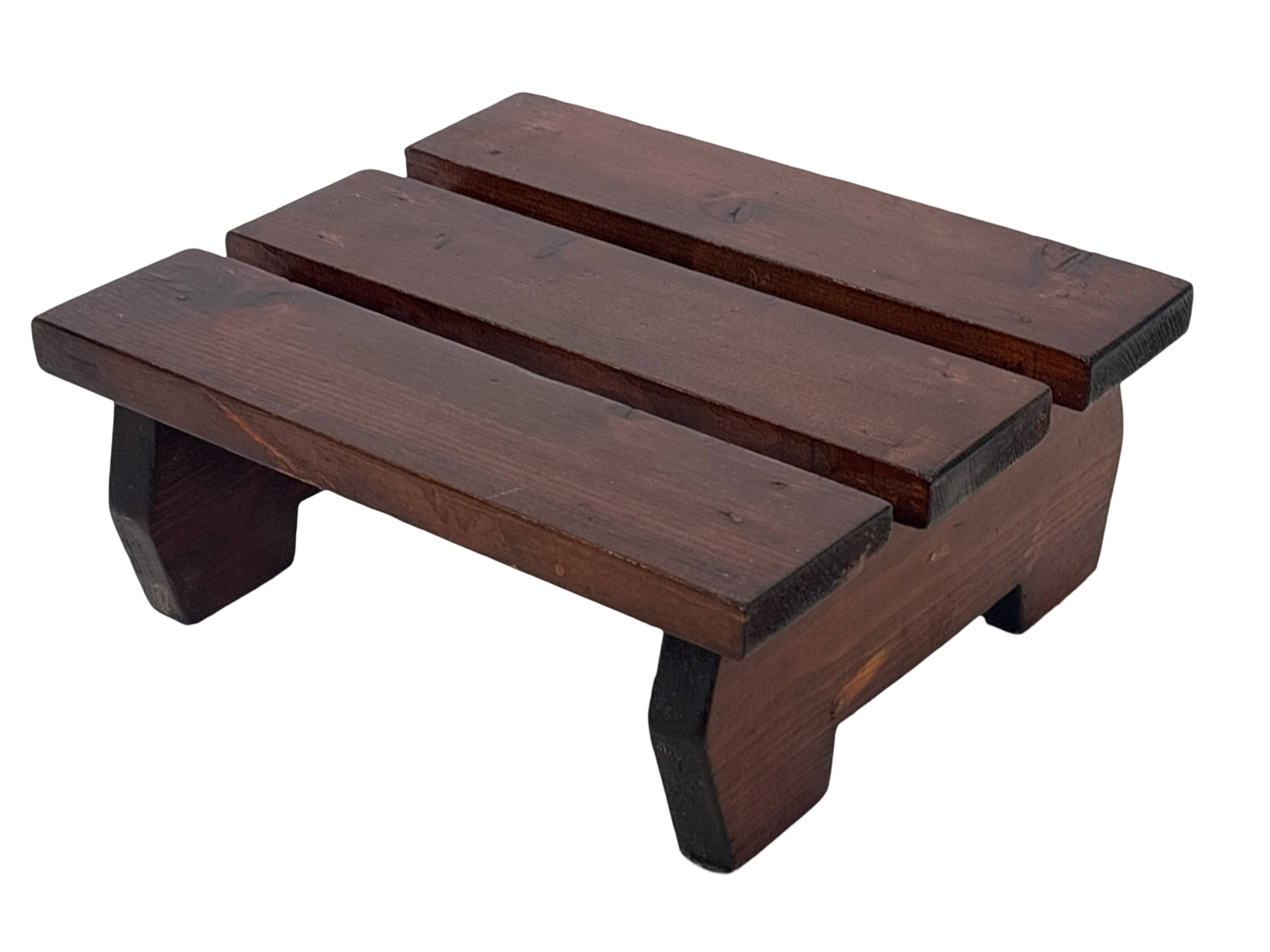 Art Deco footstool foot rest minimalist 40's design