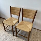 Pair of mulched chairs