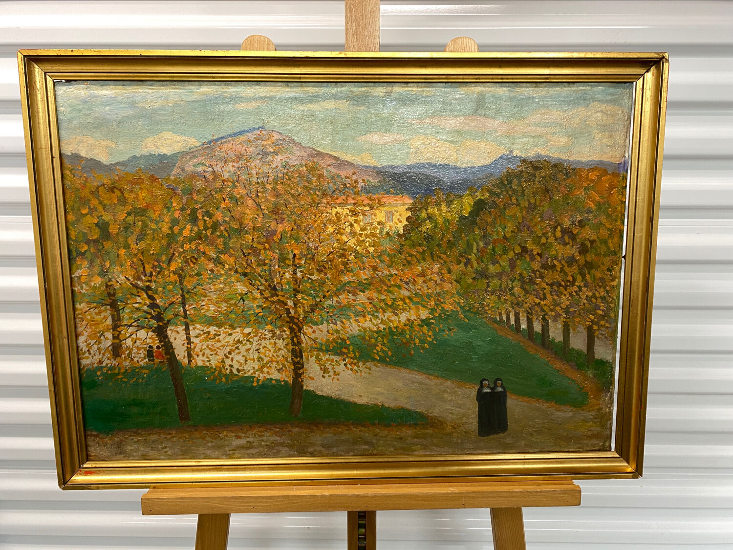 Landscape “Florence” signed Portnoff