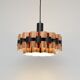 Copper lamp designed by Wener Schou for Coronell Elektro, 1970s