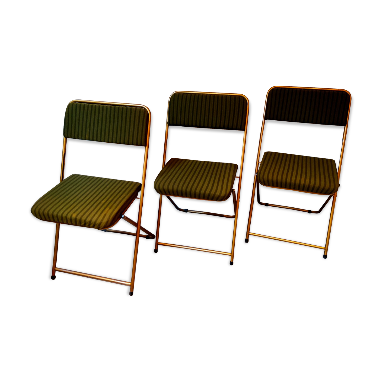 Vintage Lafuma Folding Chair Set