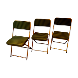 Vintage Lafuma Folding Chair Set