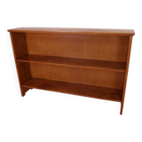 Vintage oak open bookcase