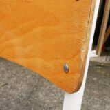 School desk and chair