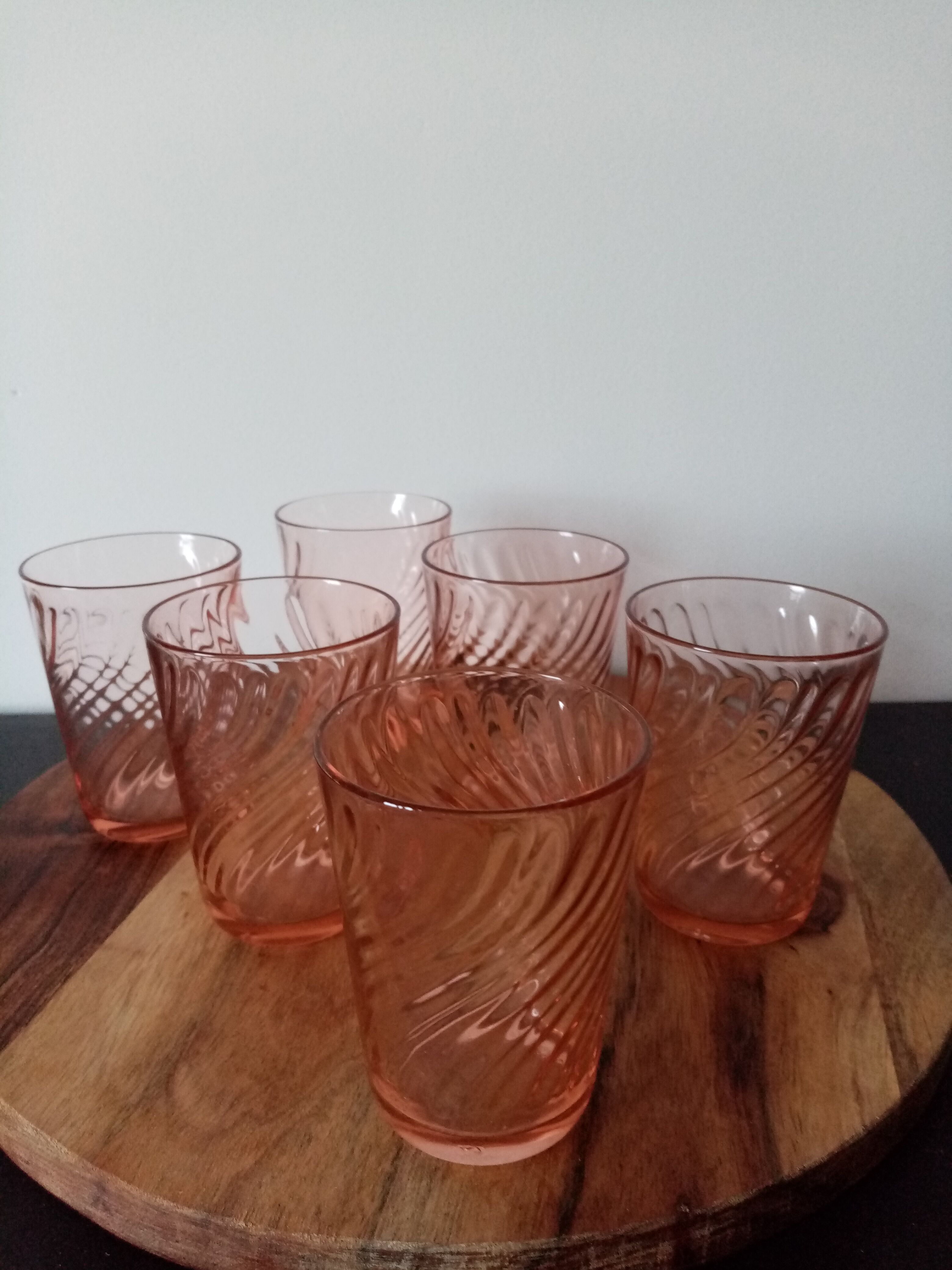 Verres à eau Rosaline