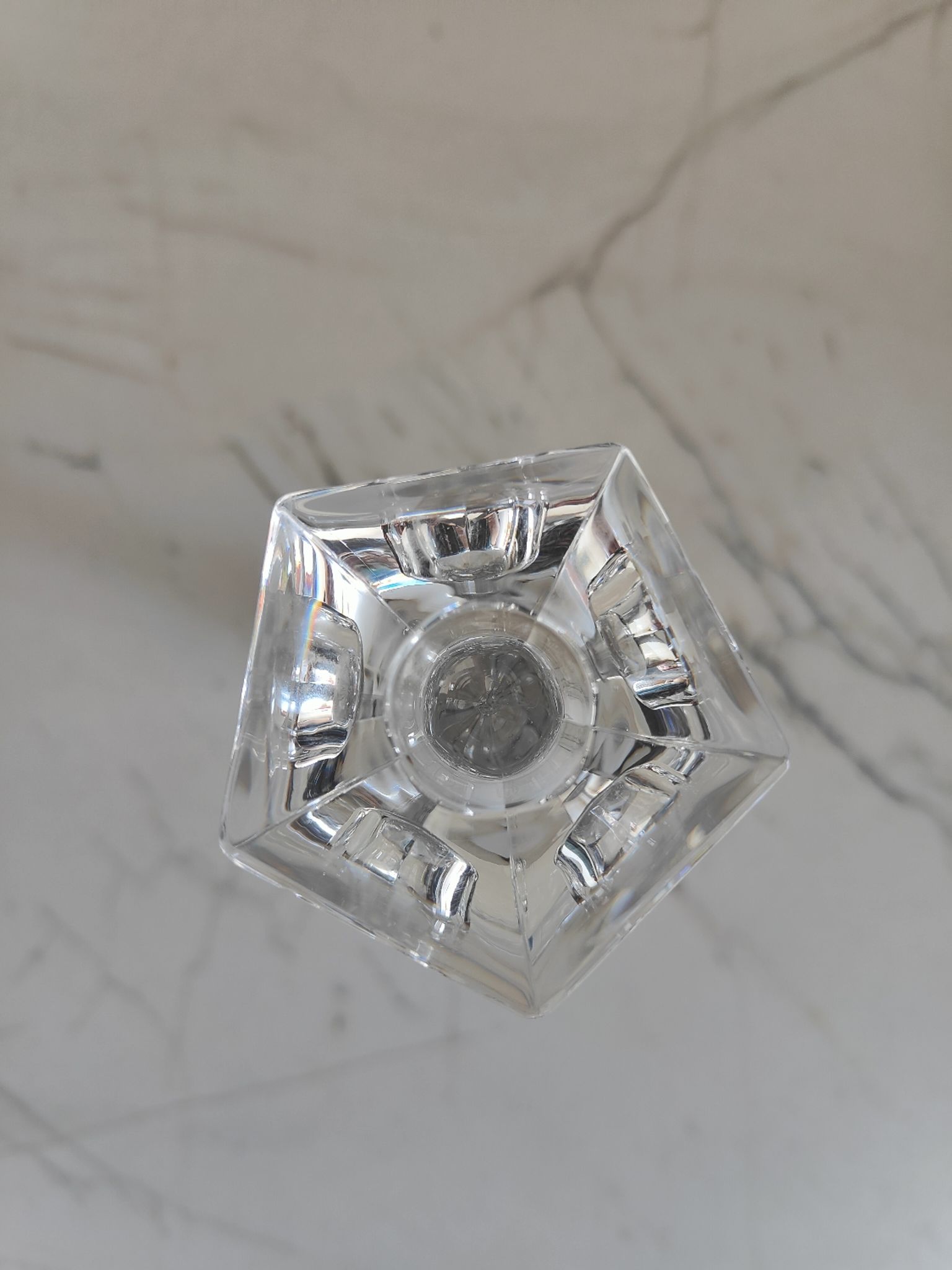 Bougeoir en cristal