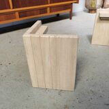 Coffee table in travertine Roche Bobois