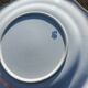 Old Gien earthenware dish with blue decoration