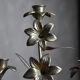 Brass candle holders