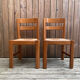 Brutalist chairs