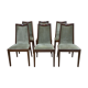 Suite of 6 teak chairs from the brand G-Plan