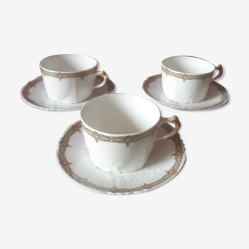 Limoges porcelain cups