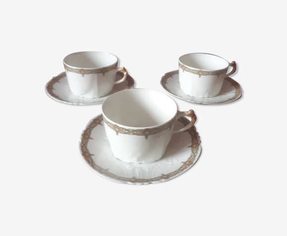 Tasses porcelaine Limoges