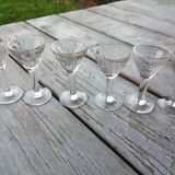 Verres à liqueur