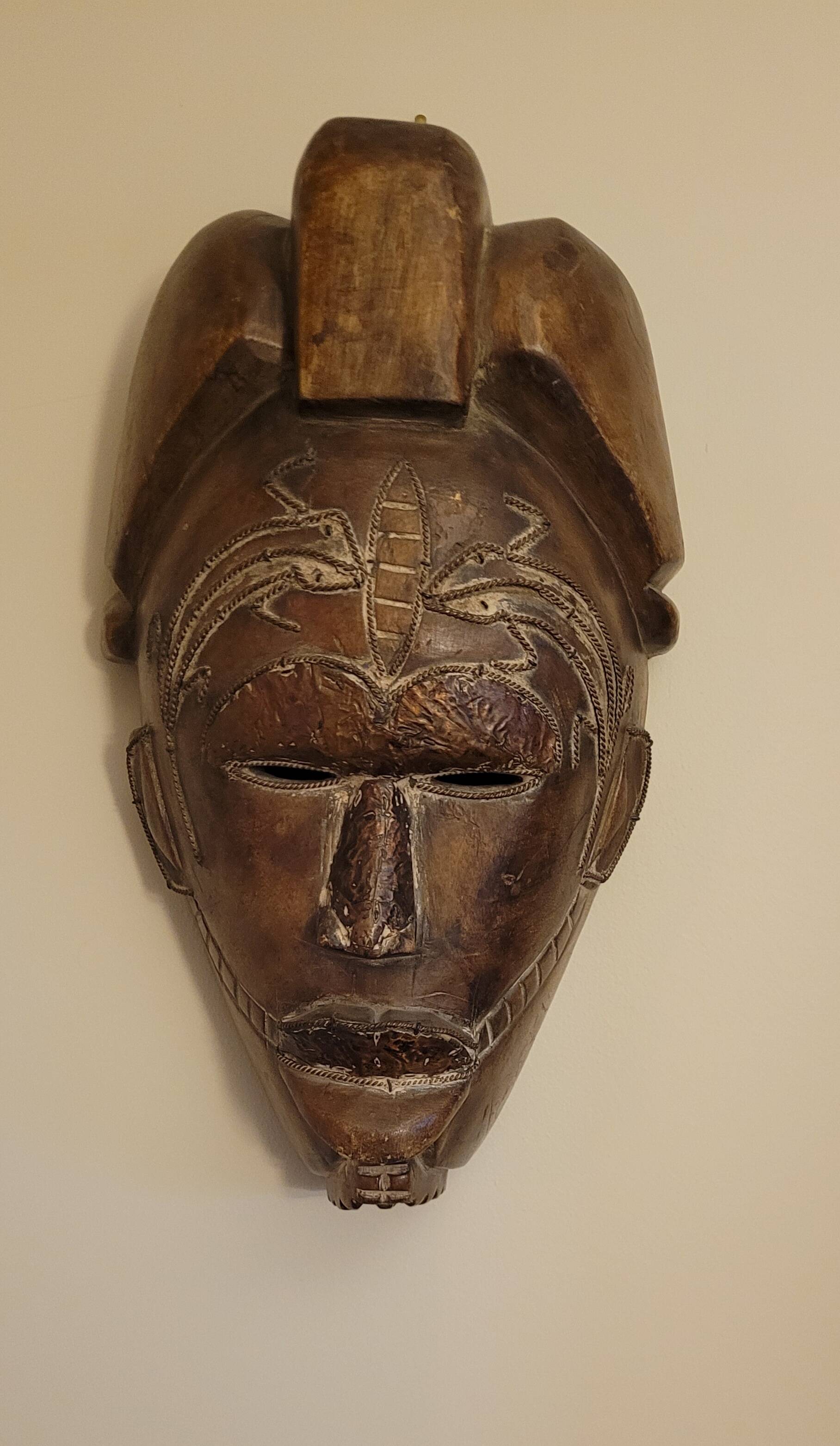 African ceremonial mask