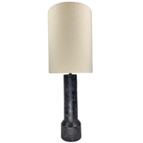 Dutch ceramic fat lava table lamp by Pieter Groeneveld 1960s