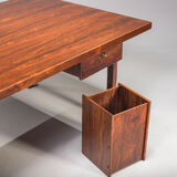 Mid-Century Modern Jacaranda Itamaraty Desk by Sergio Rodrigues for Oca, Brazil, 1960s