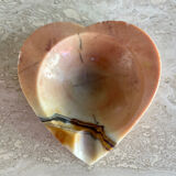 Vintage Onyx Heart Ashtray