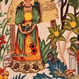 Paire de fauteuils scandinaves "frida kahlo" 1960