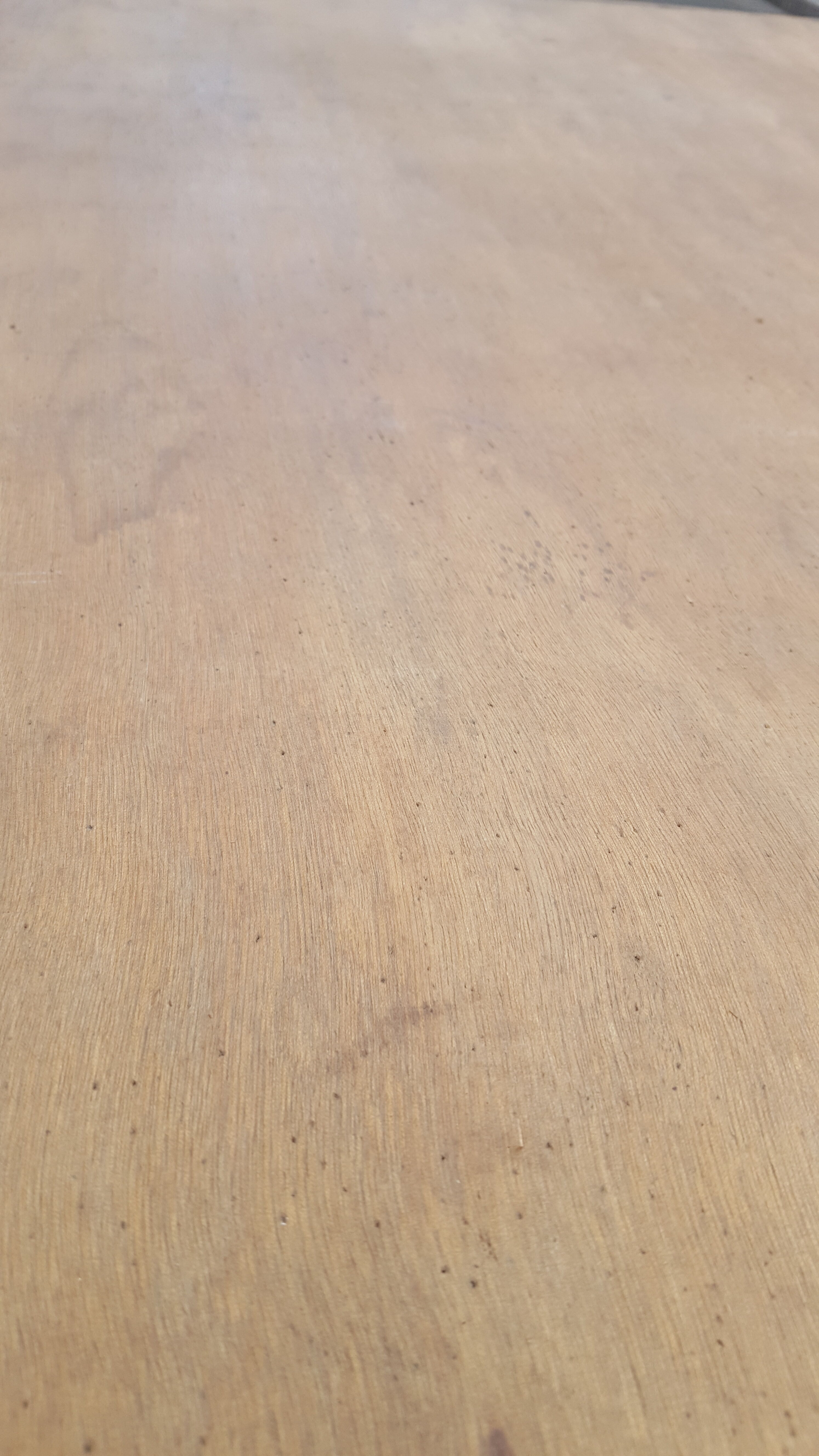 Drawing table wood and vintage metal