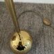 Vintage brass counterweight floor lamp