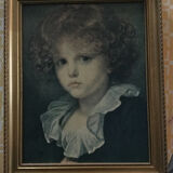 Reproduction painting young boy