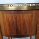 Pair of bedside tables "bean" style louis XV marked