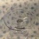 Villeroy and Bosch - 3 Large Antique Glasses - Cut Crystal with Flower Decor