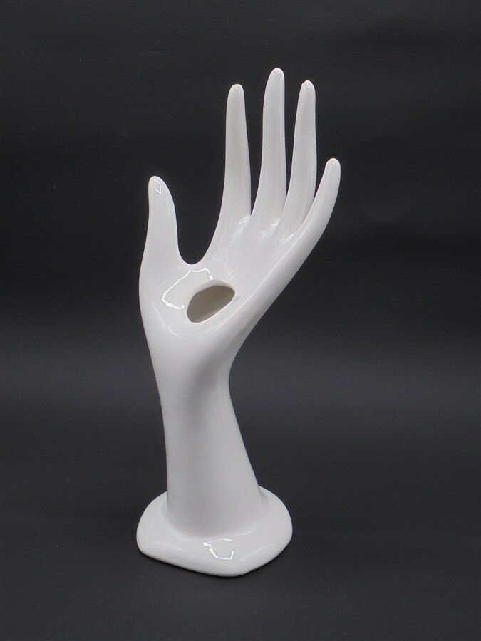 White ceramic hand